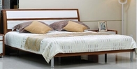 Metal Legs Full Bedroom Furniture Sets / Contemporary Bedroom Furniture