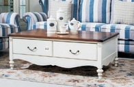 Modern Style Living Room Ash Veneer Coffee Table Eco - Friendly Material