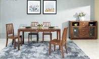 Modern Style Contemporary Dining Room Furniture Classic Walnut Wood Color
