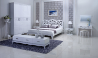 Panel Bedroom Furniture / Home Room Furniture White High Gloss Painting
