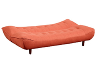 Fashion Embossing Decent Recycle Foam Single Sofa Bed For Young People 1860 * 1180 * 385