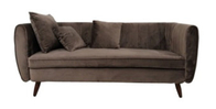 Functional Small Linen Sofa / Beautiful Living Room Sets Fabric Sofa