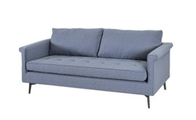 Soft Linen Reclining Sofa , Living Room Furniture Sofa Foam Material