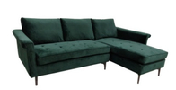 Household Corner Linen Fabric Sofa For Home Decor High Wear Resistance