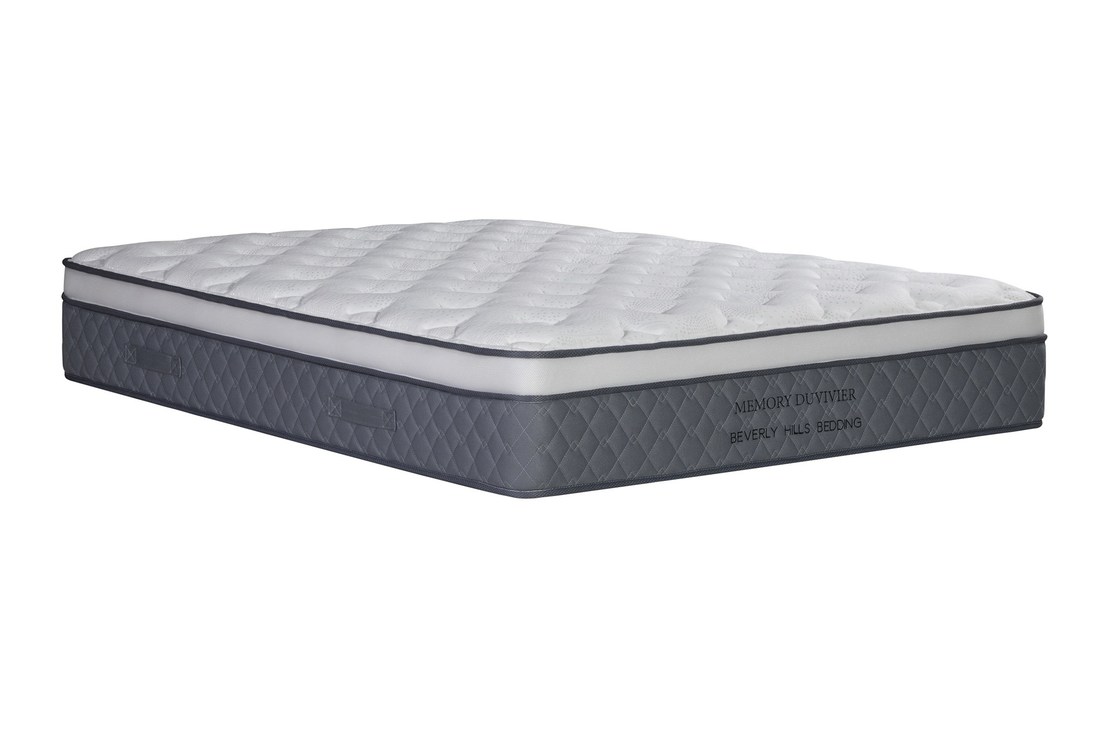 Knitted Pattern Memory Spring Foam Mattress For Healthy Sleep Medium