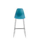 European Plastic Seat Bar Stool Height Chairs Wear Resistant Commercial Furniture