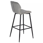 OEM Soft Edge Bar Stool Acrylic Minimalist Round Seat Chairs Commercial Furniture