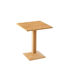 Nordic Simple Design Outdoor Furniture Wooden  High Bar Table 60*60*75cm
