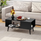 MDF Assembled Custom Coffee Tables Living Room Table With Storage ODM