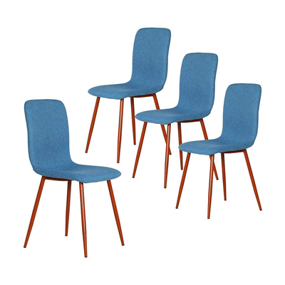 Textile Upholstered Arm Chair Carver Modern Textile Dining Chairs